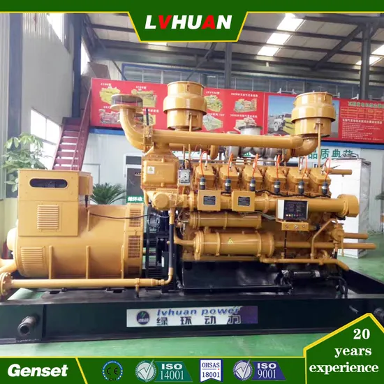 500kw 800kw 1MW 2MW Biogas/Natural Gas/LPG Biogas Gas Engine Generator Price